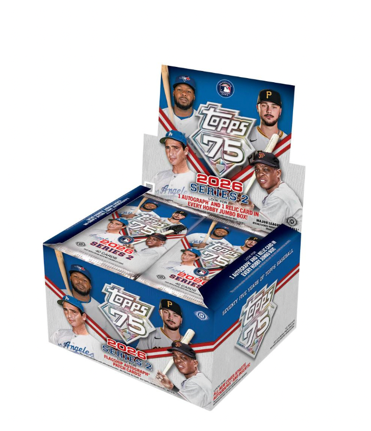 2026 Topps Series 2 JUMBO Hobby Box | Doubles